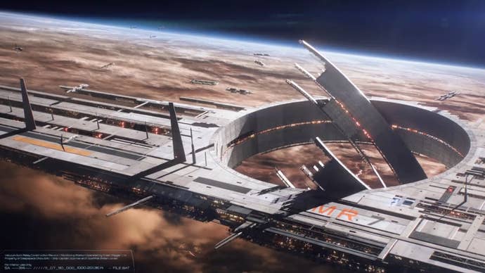 Teased image during the Mass Effect 2022 N7 day