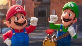 Mario and Luigi in the Super Mario Bros Movie.