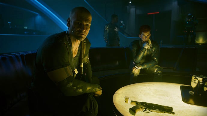 Kurt Hansen in Cyberpunk 2077: Phantom Liberty.